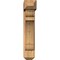 Ekena Millwork Olympic Craftsman Smooth Bracket w/ Offset Brace, Western Red Cedar, 7 1/2"W x 26"D x 38"H BKT0806X26X38OLY04SWR - alternate 2